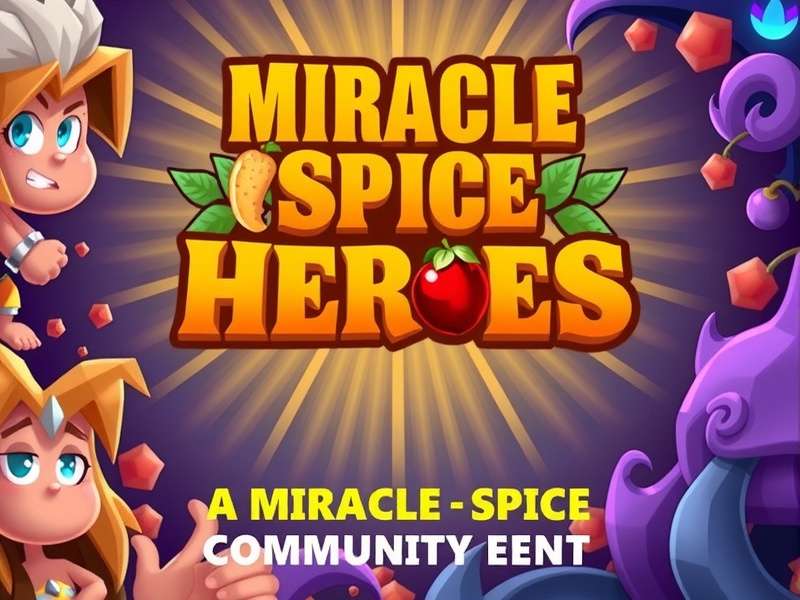 Miracle Spice Heroes Game Banner